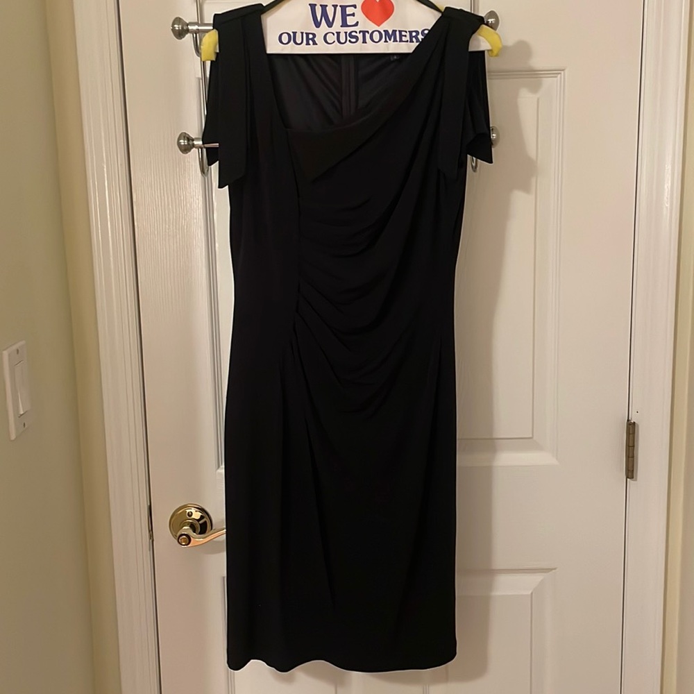 David Meister LBD Little Black Dress Size 4